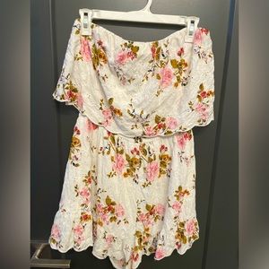 American Eagle Strapless Romper